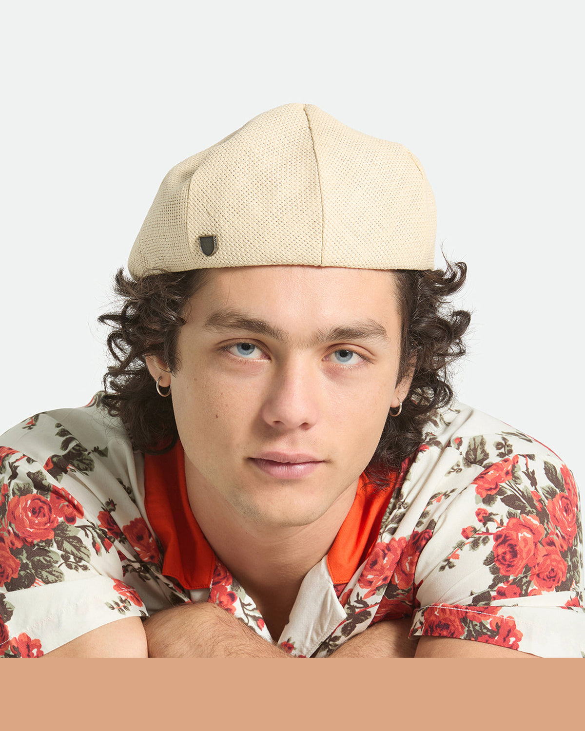 HOOLIGAN LW SNAP CAP - NATURAL STRAW
