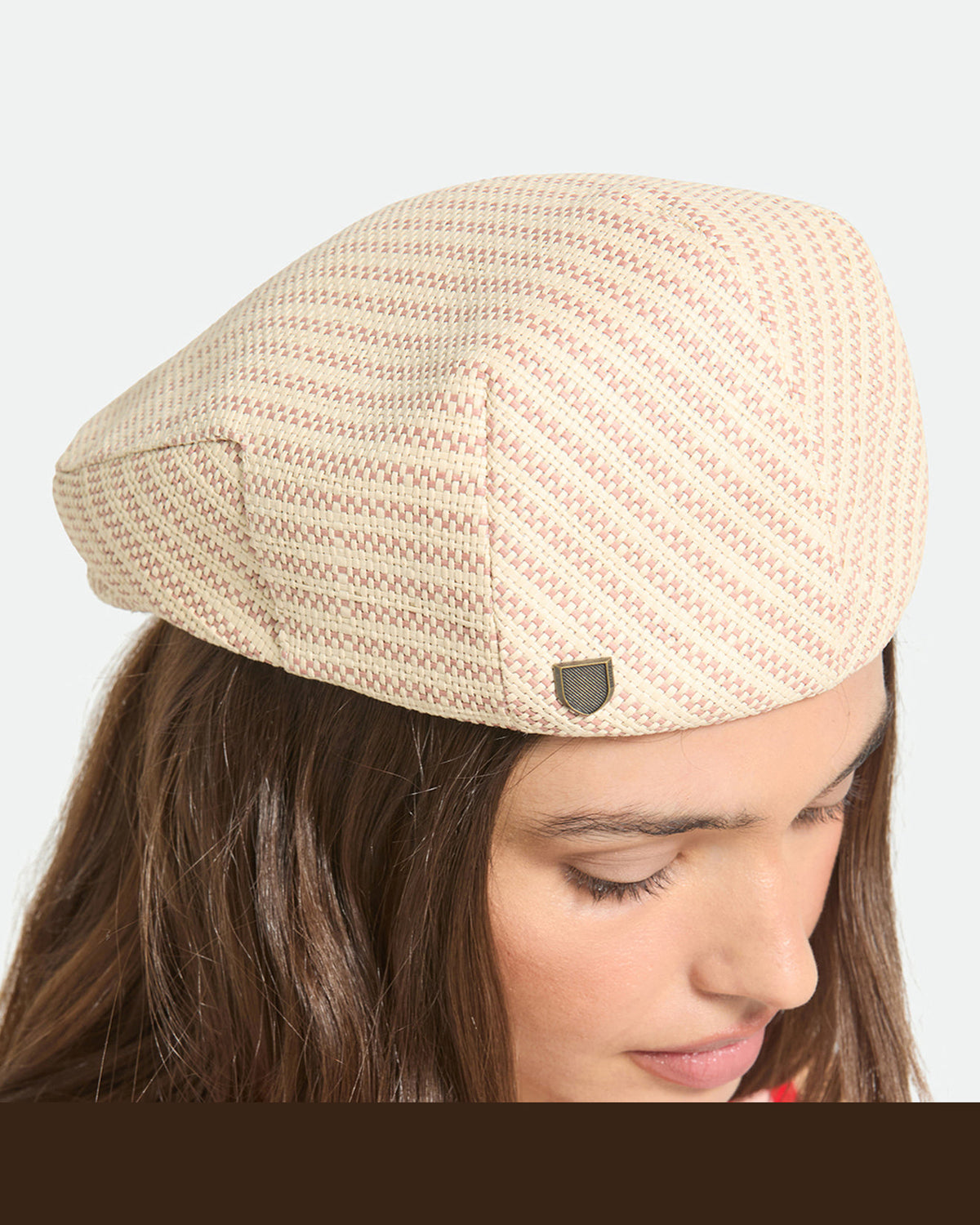 HOOLIGAN LW SNAP CAP - NATURAL STRAW