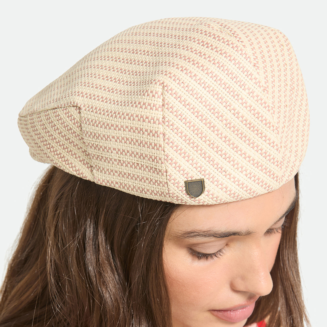 HOOLIGAN LW SNAP CAP - NATURAL STRAW