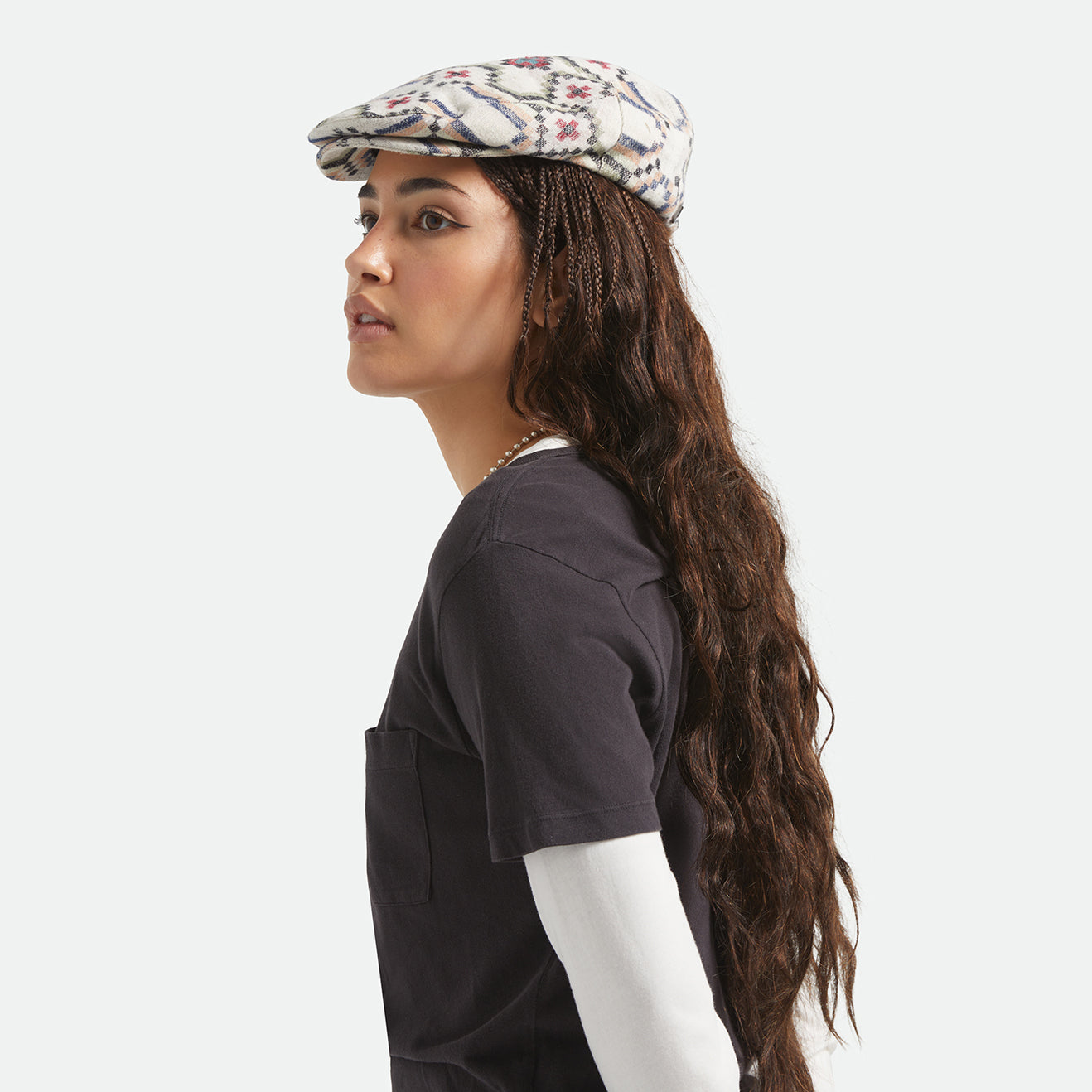 HOOLIGAN SNAP CAP - DIGI TILE FLANNEL