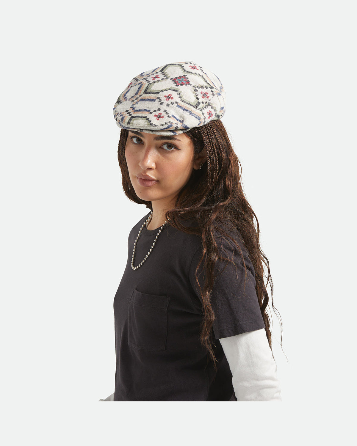 HOOLIGAN SNAP CAP - DIGI TILE FLANNEL