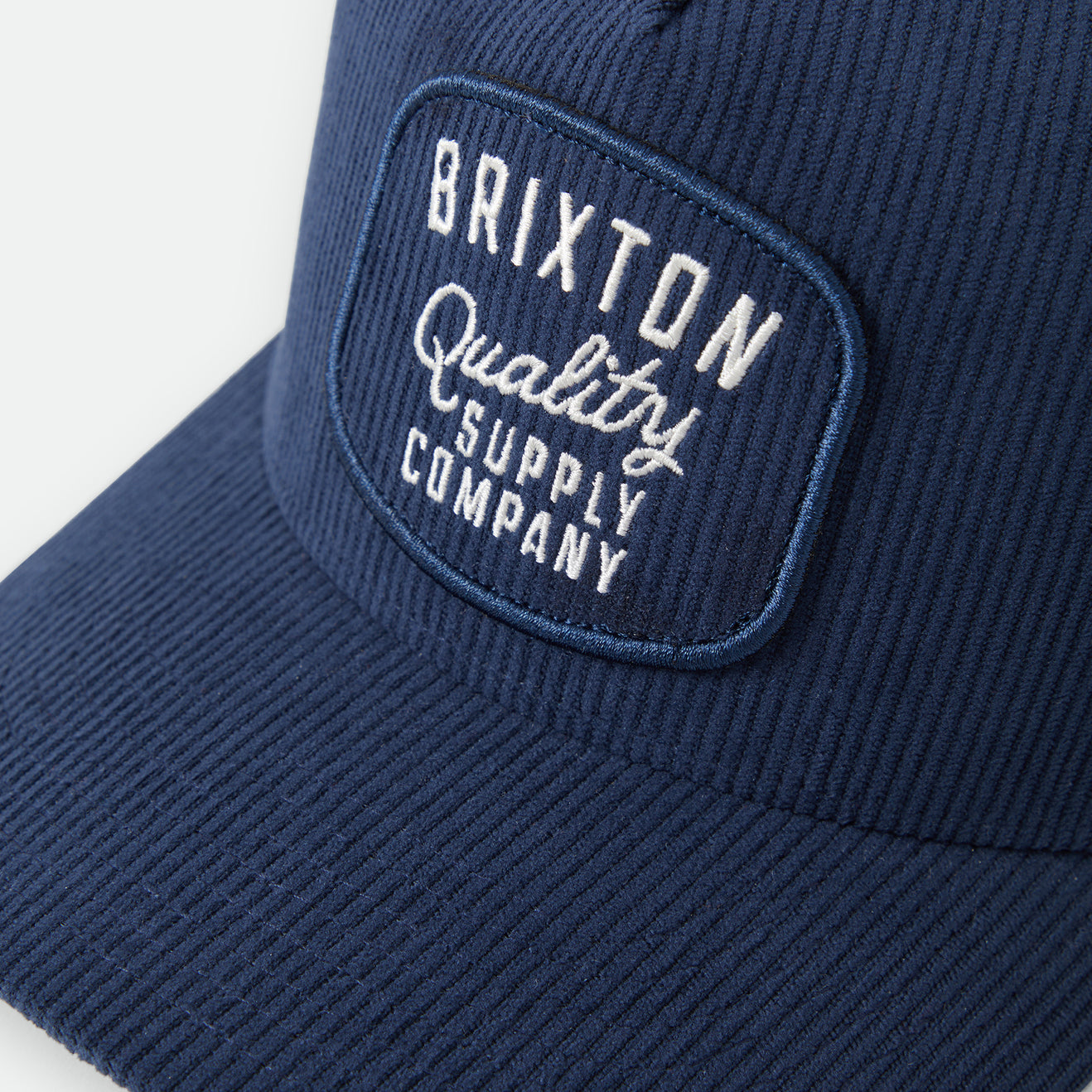 HUBAL C MP TRUCKER HAT - DARK NAVY CORDUROY