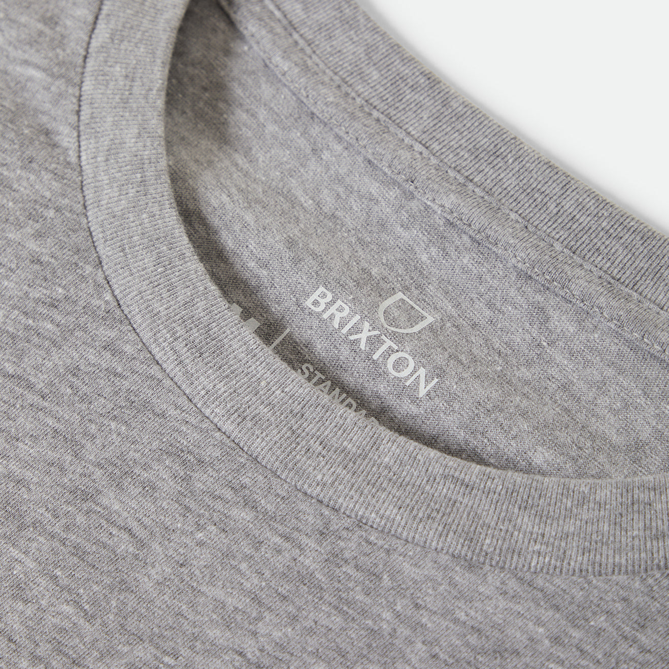 INWOOD S/S STT-HEATHER GREY