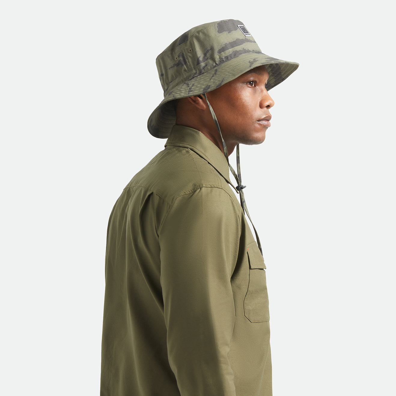 JOURNEY BOONIE HAT - OLIVE TIGER CAMO