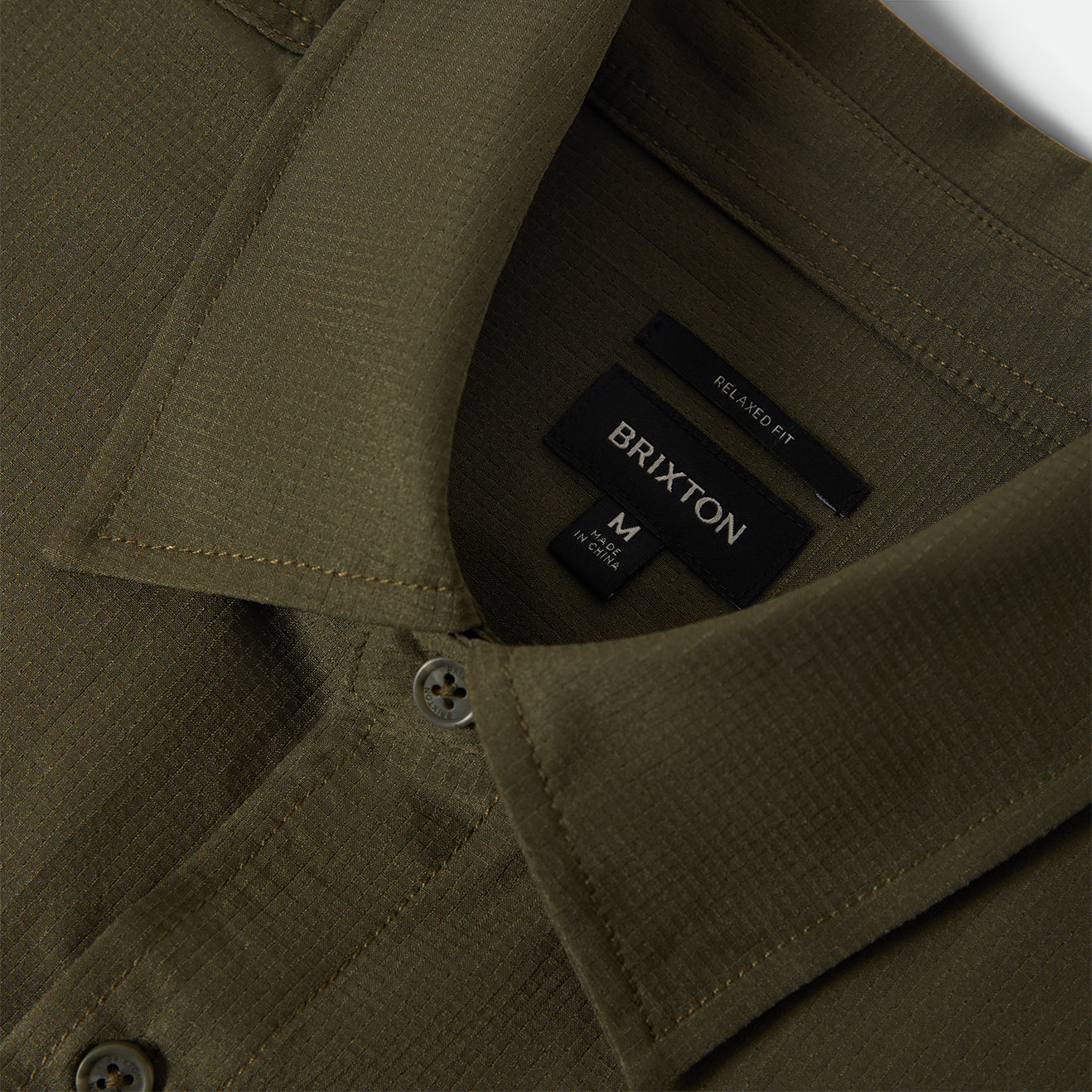 JOURNEY LW L/S WVN - DARK OLIVE