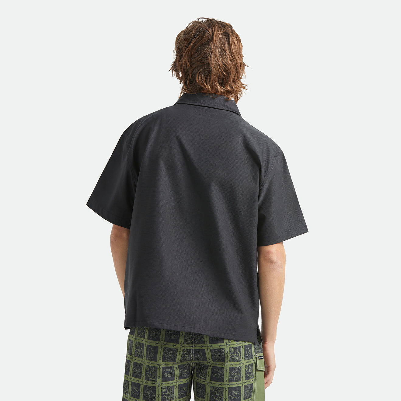 JOURNEY LW S/S WVN - BLACK