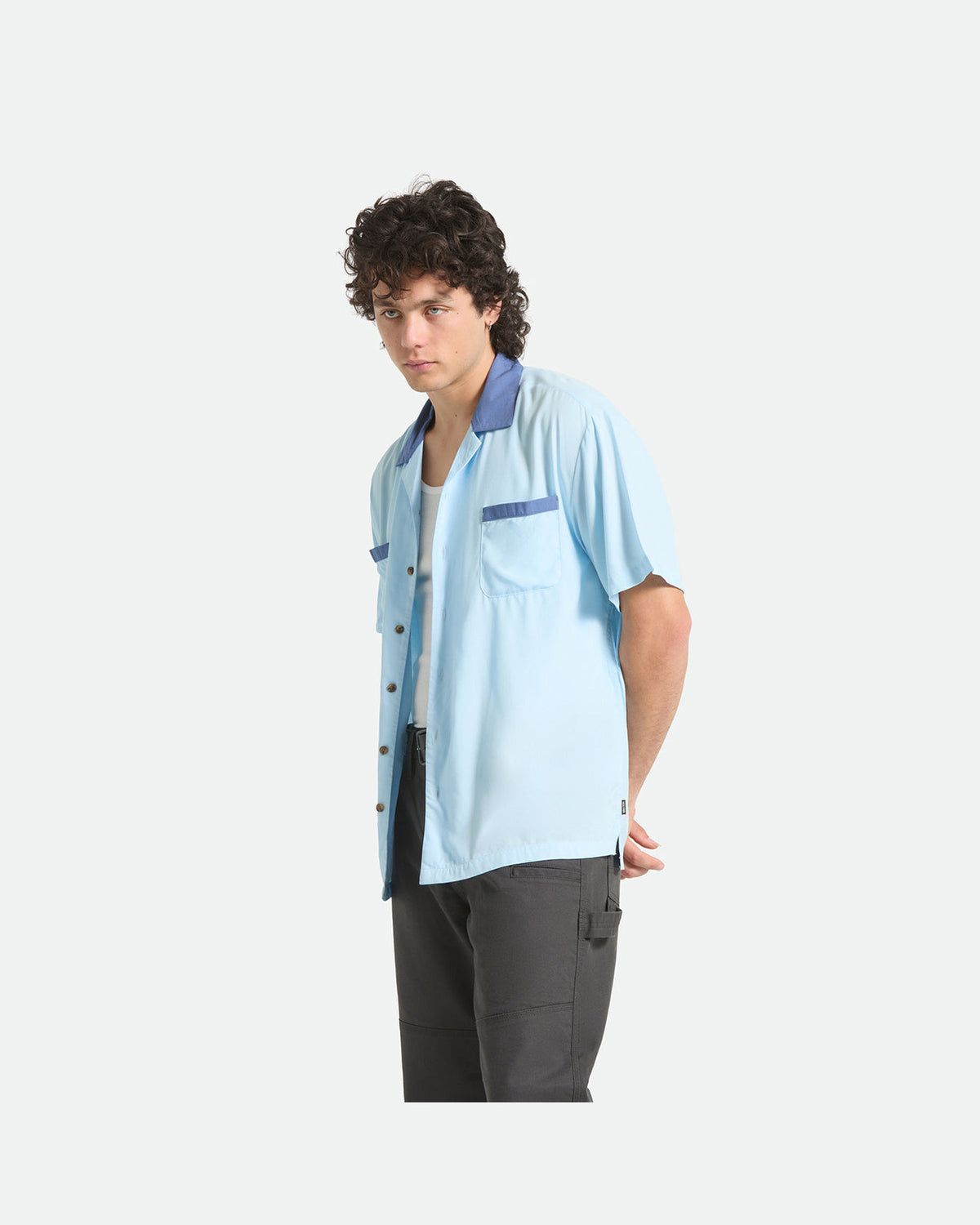LAFAYETTE S/S WVN - BLUE AURA