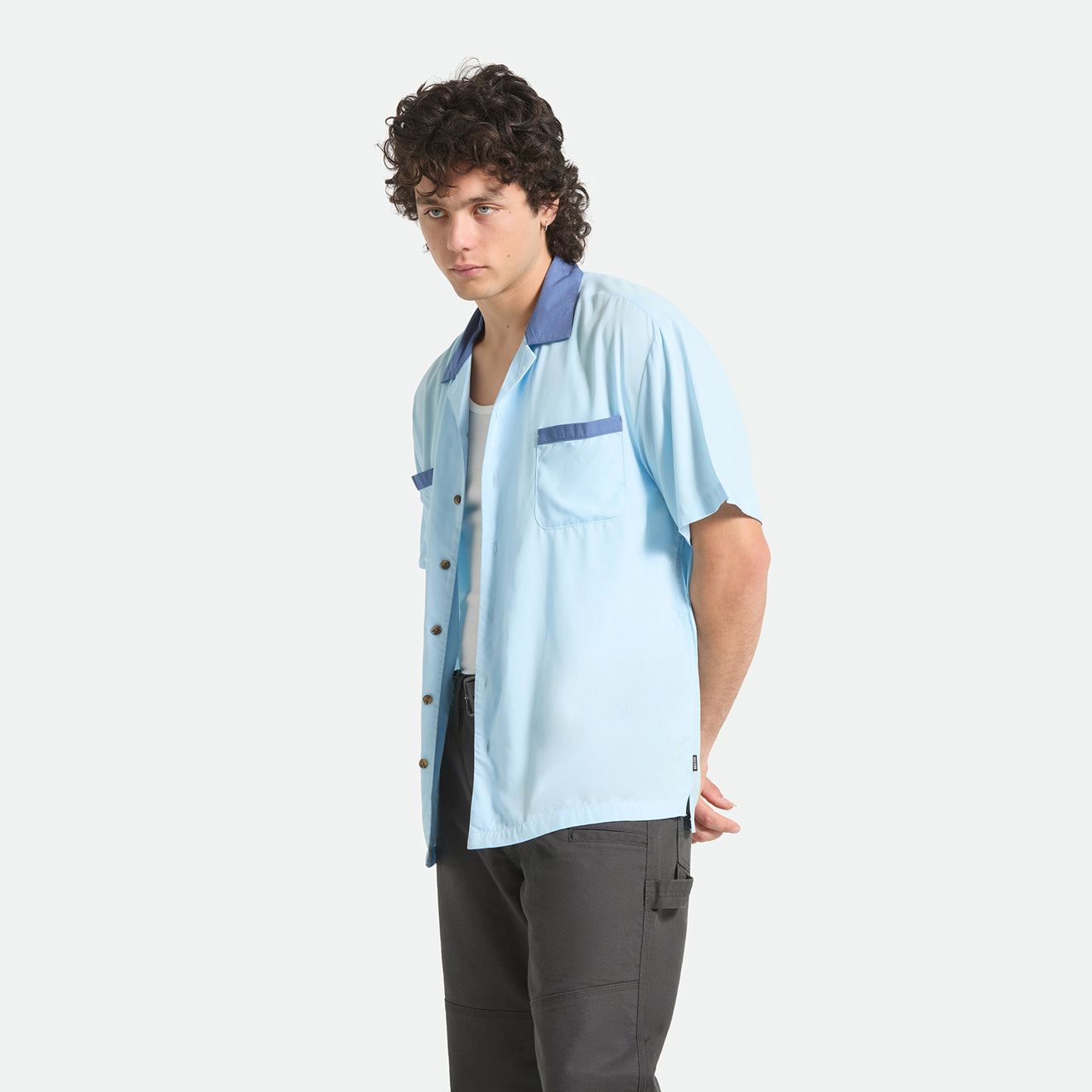 LAFAYETTE S/S WVN - BLUE AURA