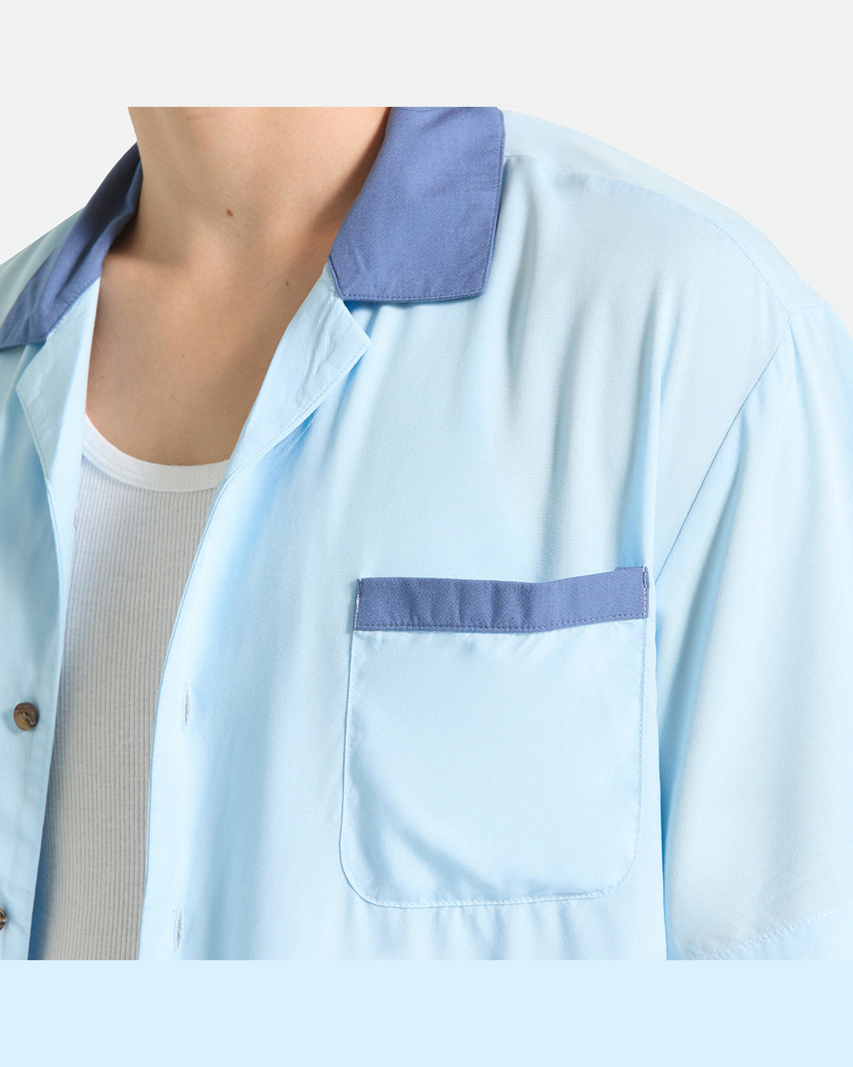 LAFAYETTE S/S WVN - BLUE AURA