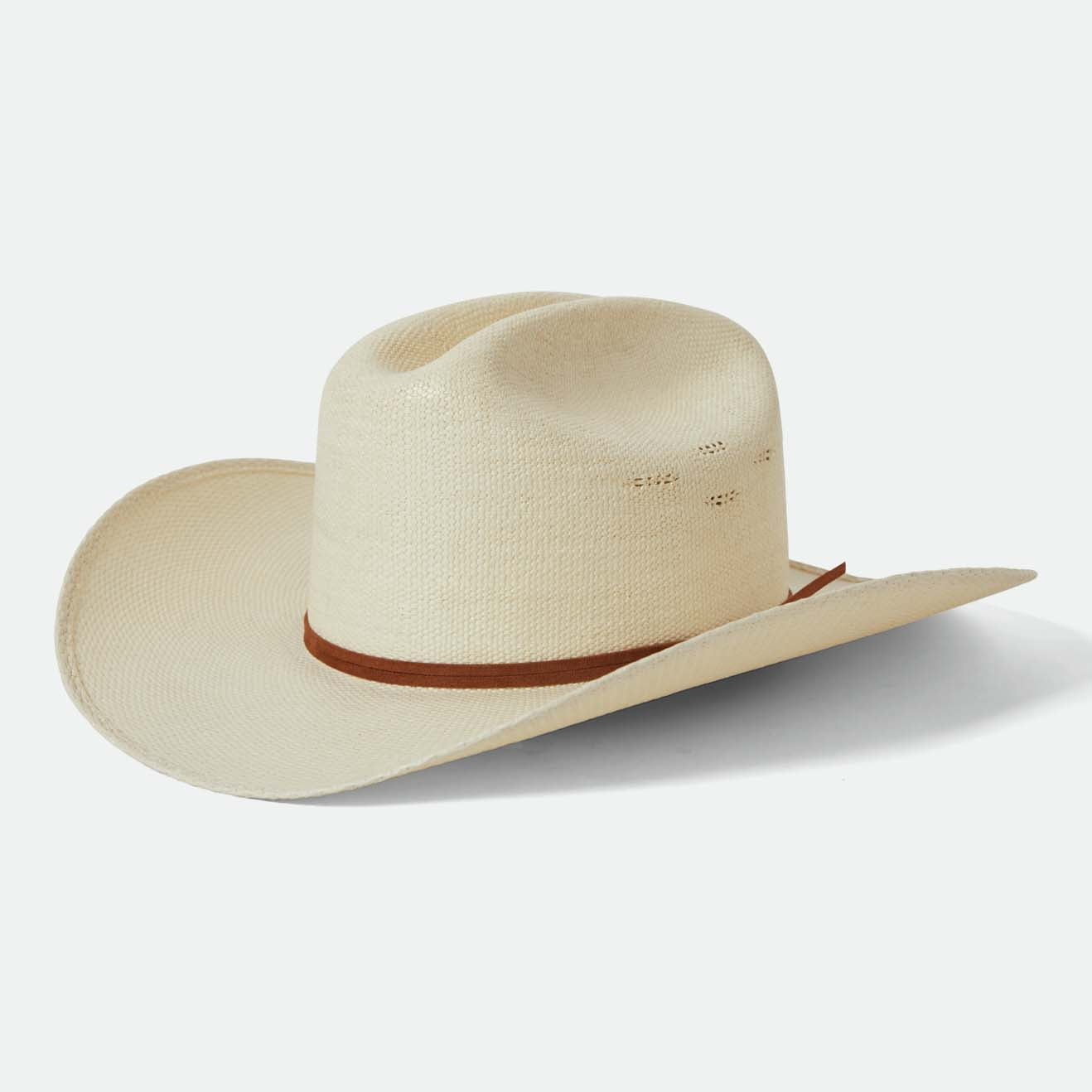 LAREDO STRAW COWBOY HAT - BONE