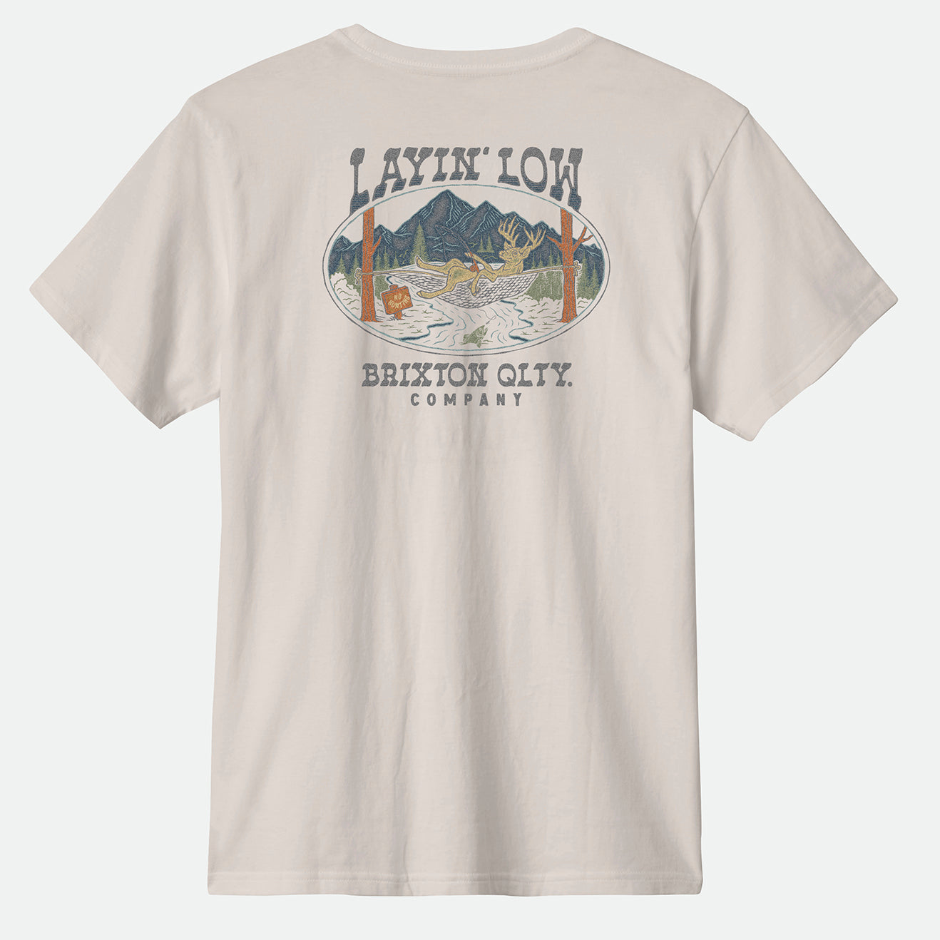 LAYIN' LOW S/S STT - CREAM