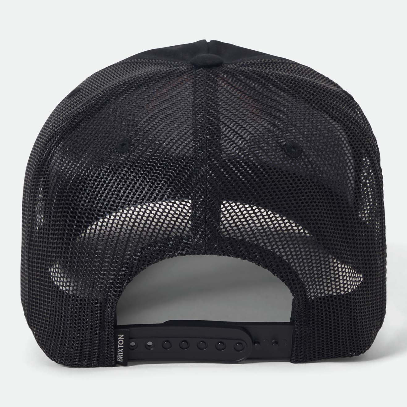 LEEWAY MP TRUCKER HAT - BLACK/BLACK