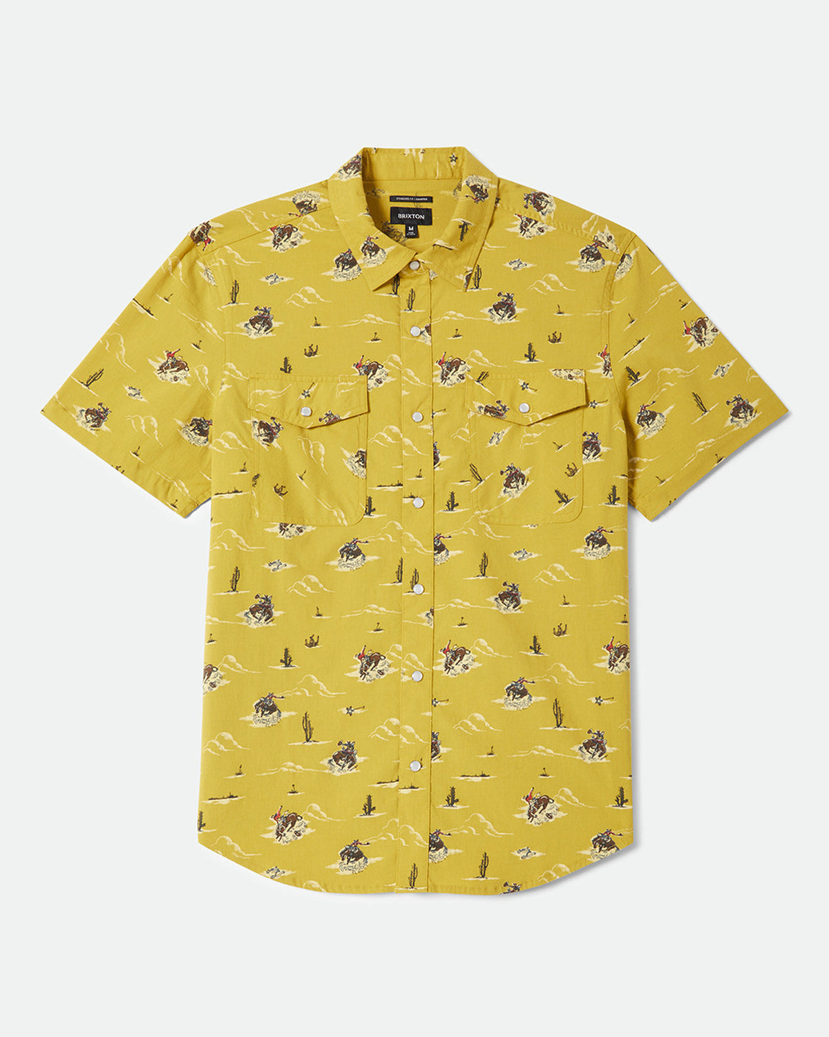 LONE STAR X BRIXTON S/S WVN - TEXAS GOLD