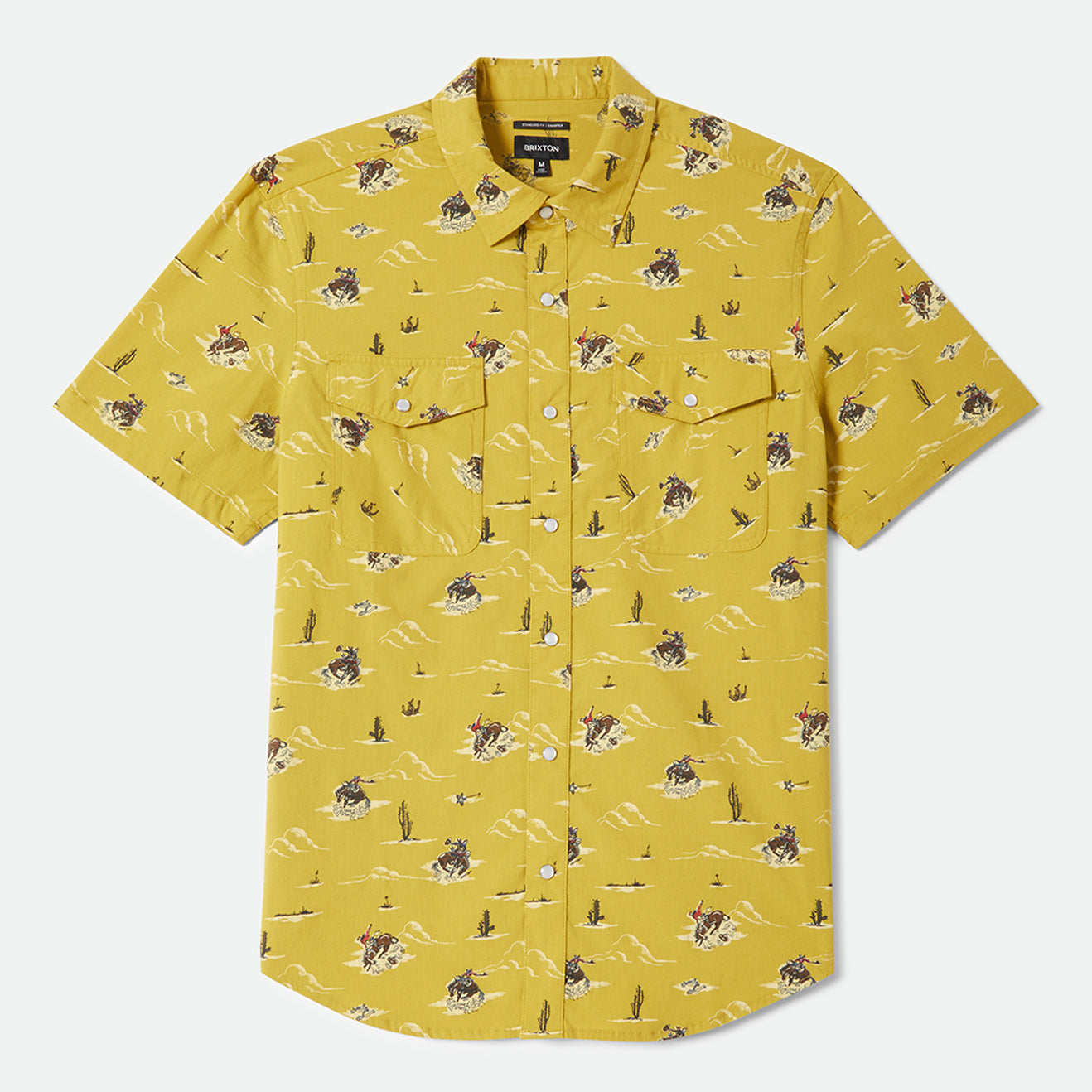 LONE STAR X BRIXTON S/S WVN - TEXAS GOLD
