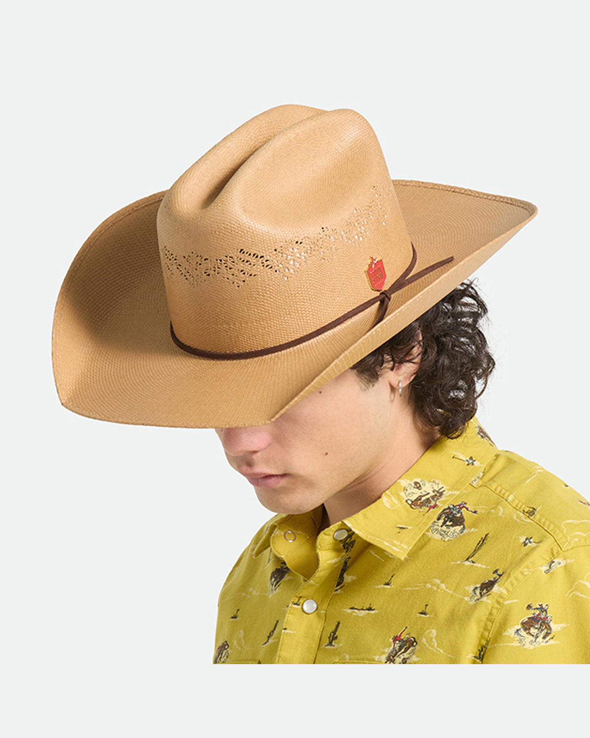 LONE STAR X BRIXTON S/S WVN - TEXAS GOLD