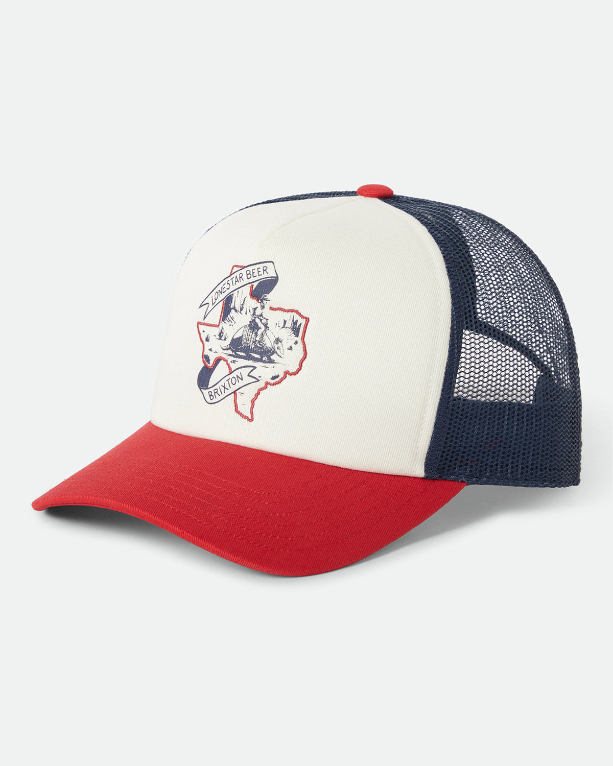 LONESTAR X BRIXTON TRUCKER - RED/WHITE/BLUE