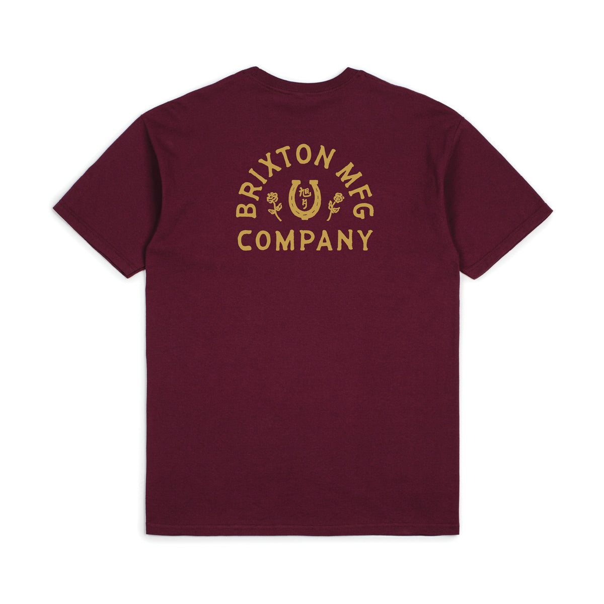 LUCK S/S STT - BURGUNDY