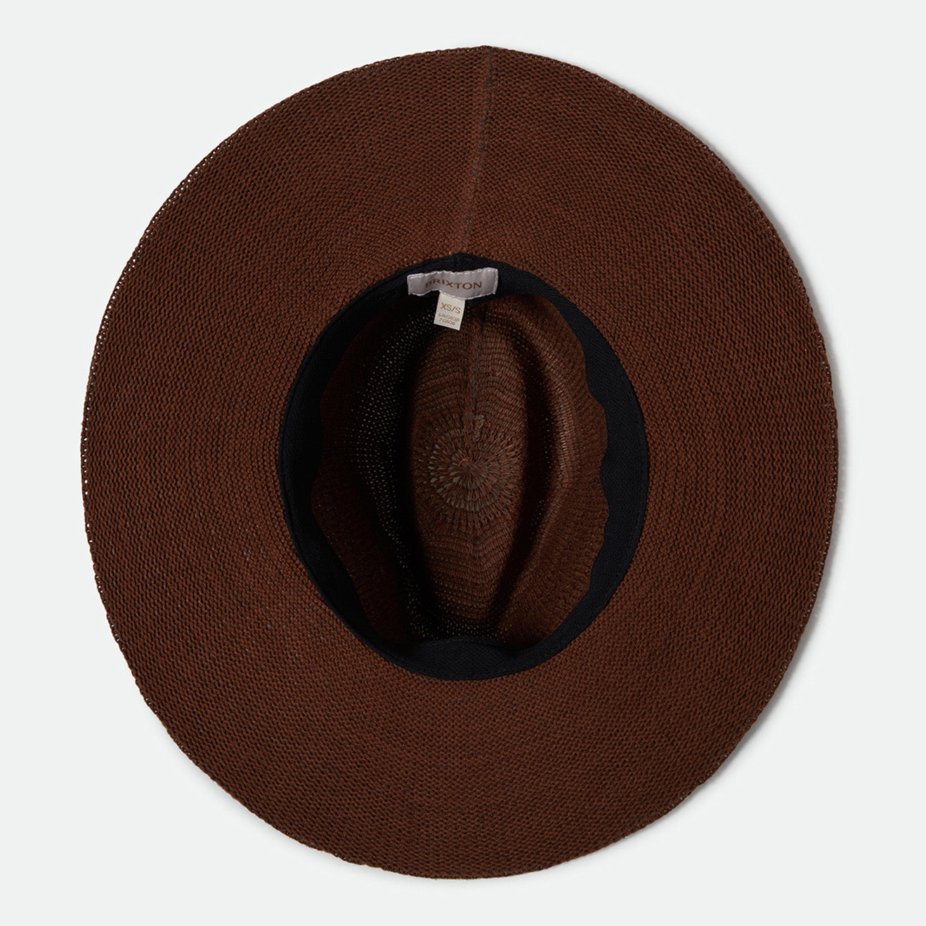 LYONS KNIT PATTERN PACKABLE HAT - COFFEE/COFFEE