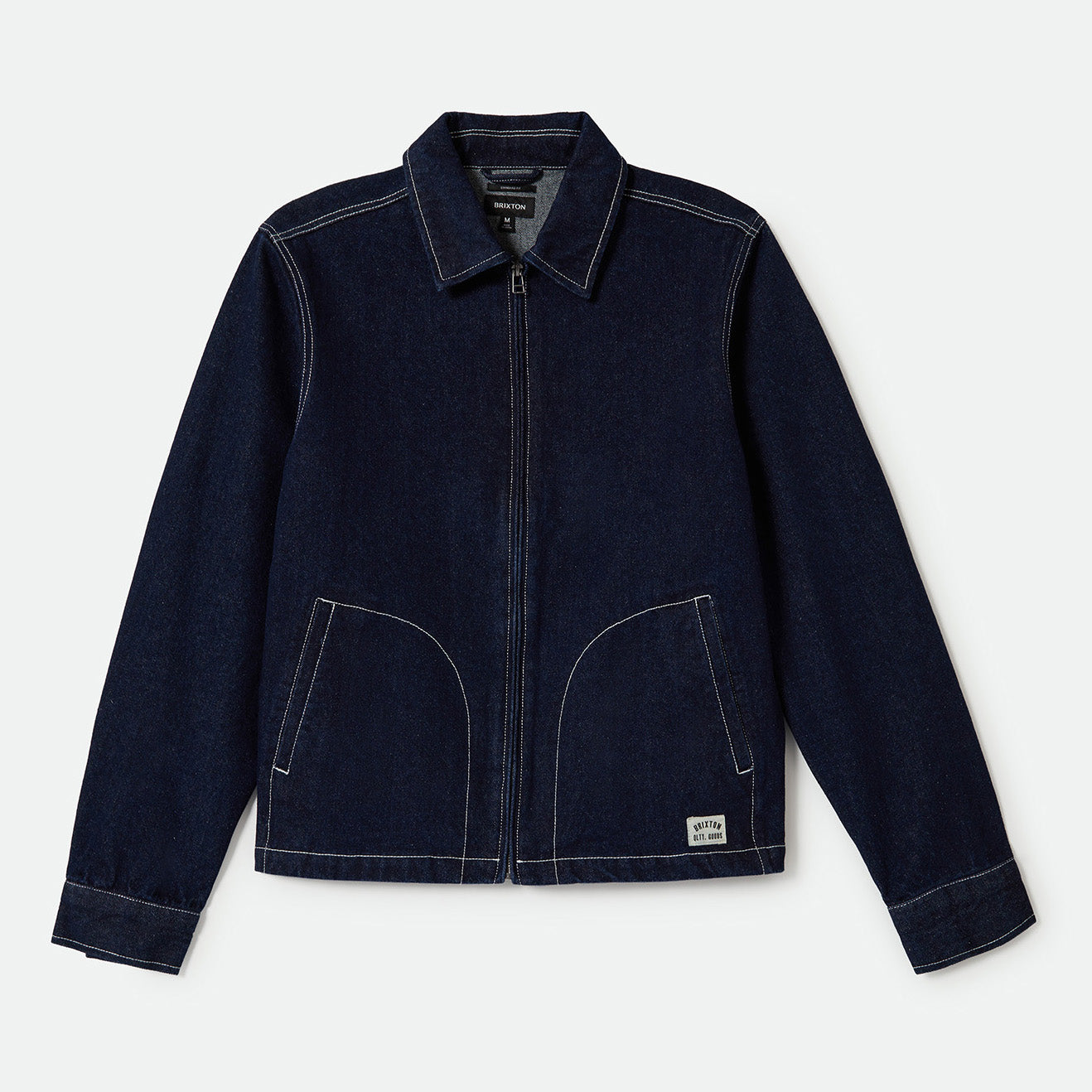 MECHANIC GARAGE ZIP JKT - RINSE DENIM