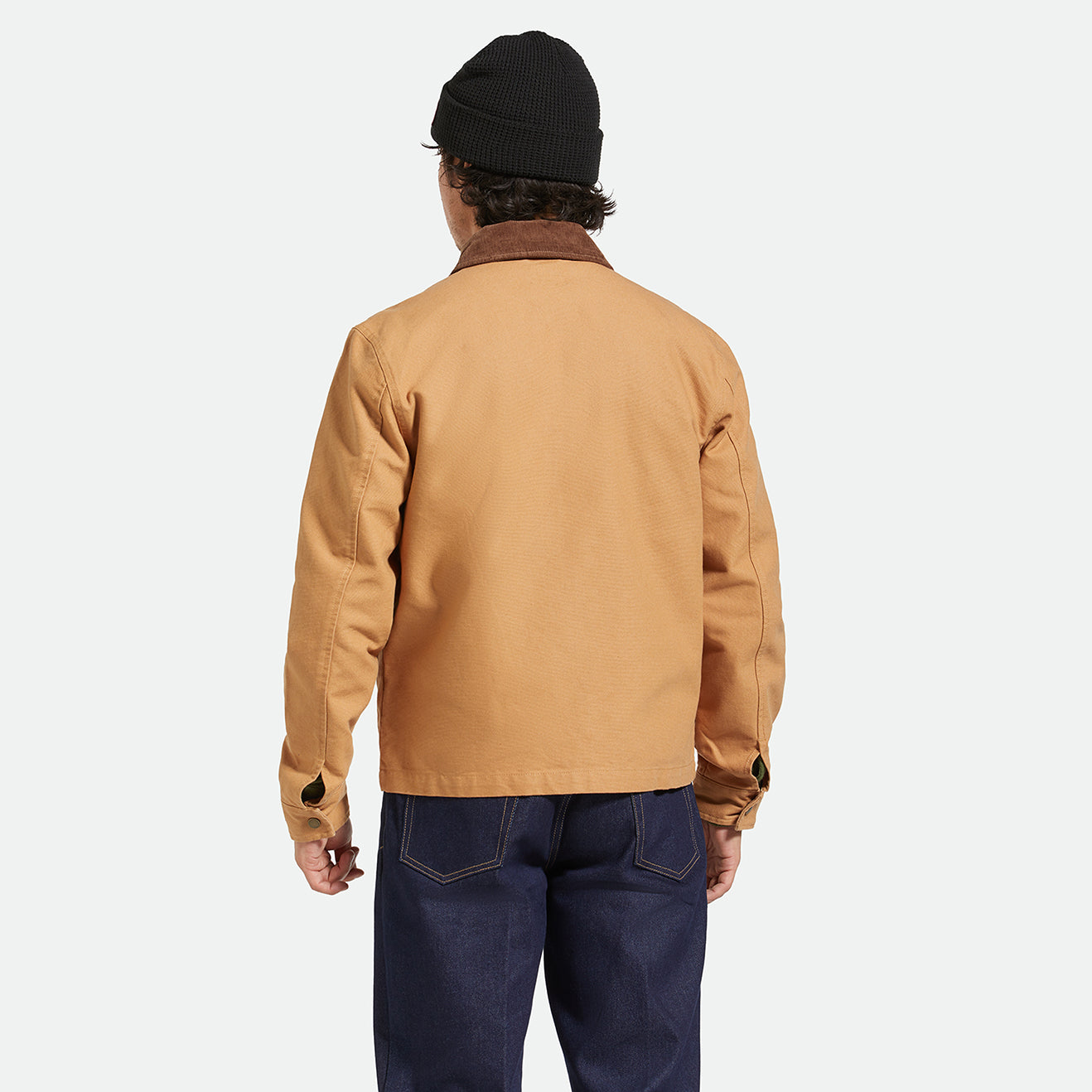 MECHANIC GARAGE ZIP JKT-TOBACCO BROWN