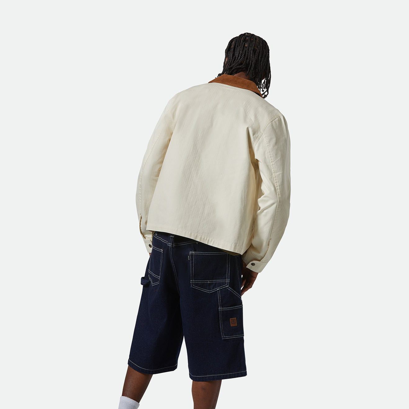 MECHANIC GARAGE ZIP JKT - WHITECAP