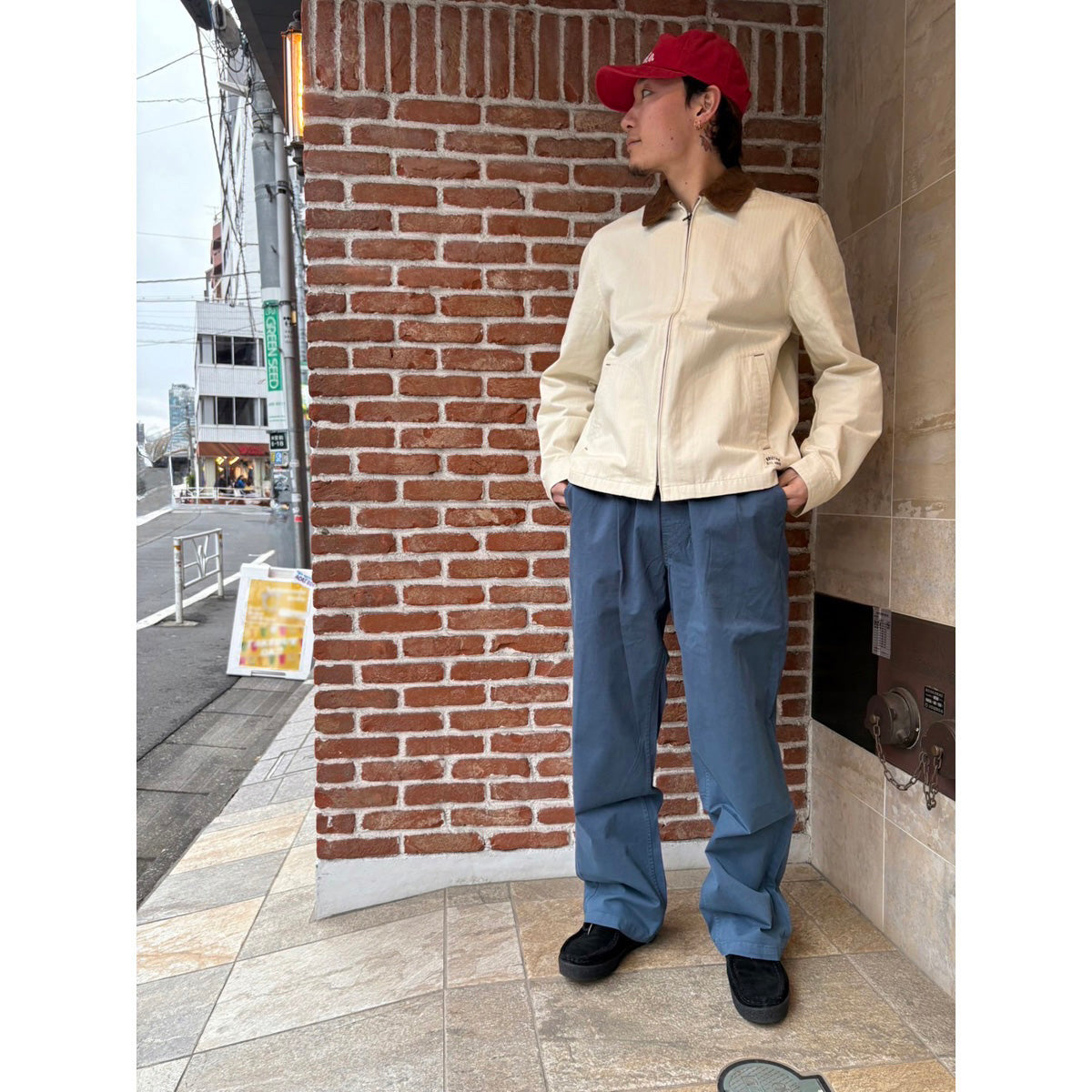 MECHANIC GARAGE ZIP JKT - WHITECAP
