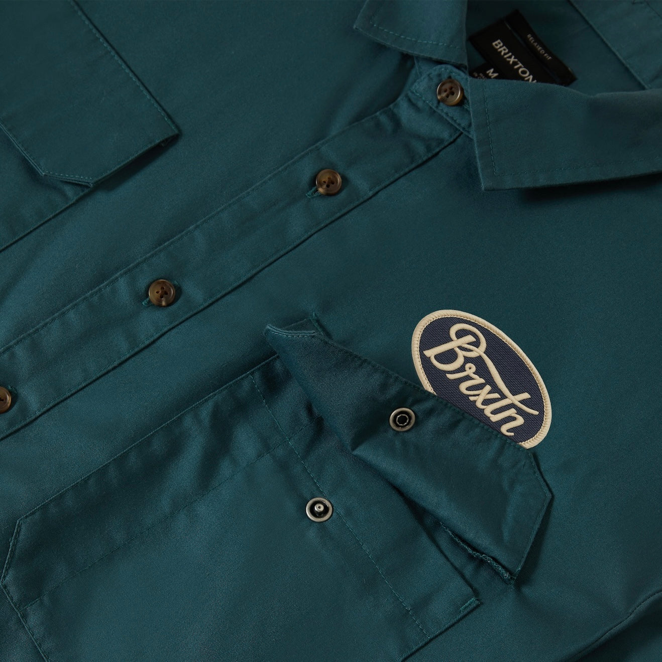 MECHANICS CRU S/S WVN - NIGHT SAGE