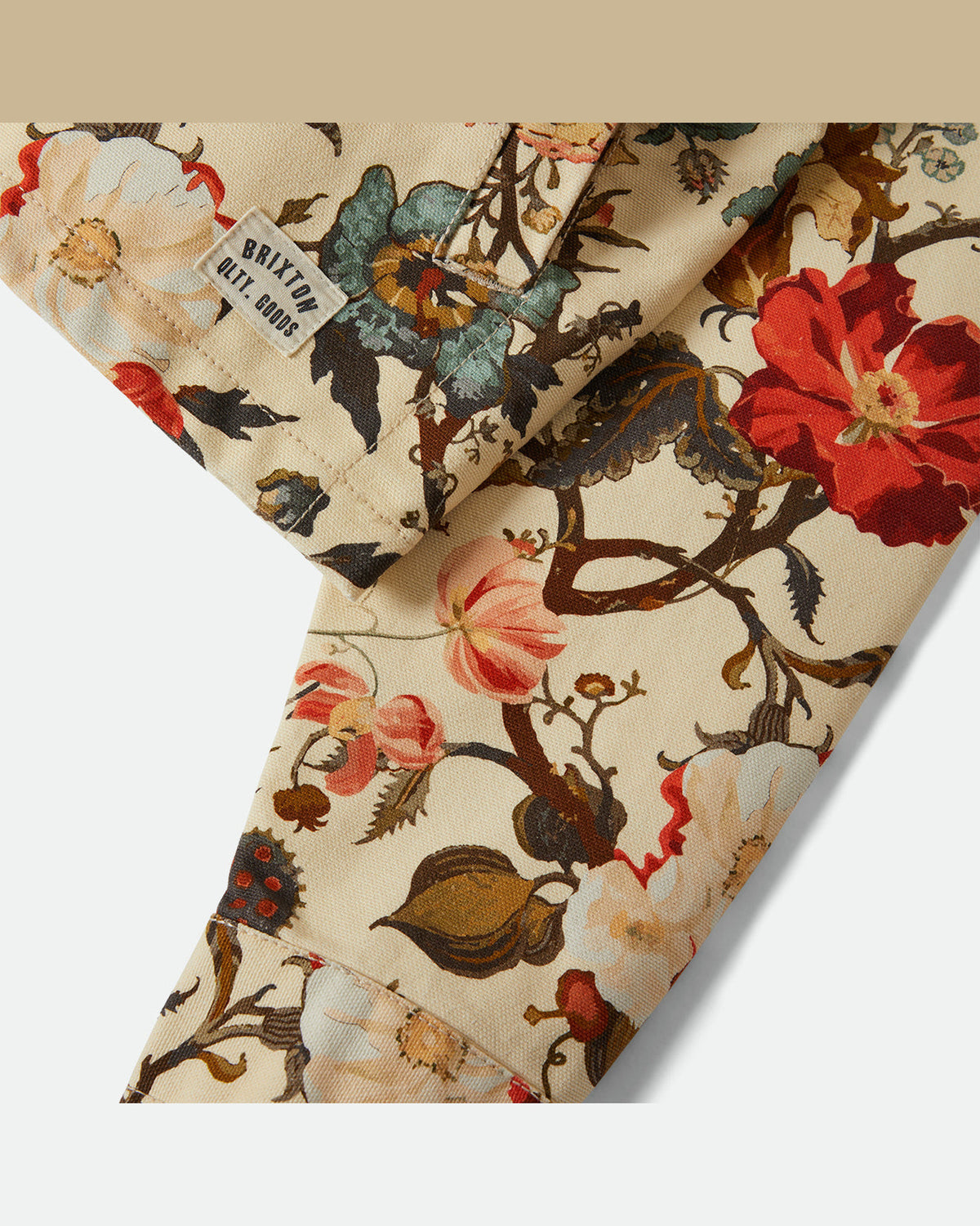 MECHANICS W GARAGE ZIP JACKET - BOTANICAL FLORAL