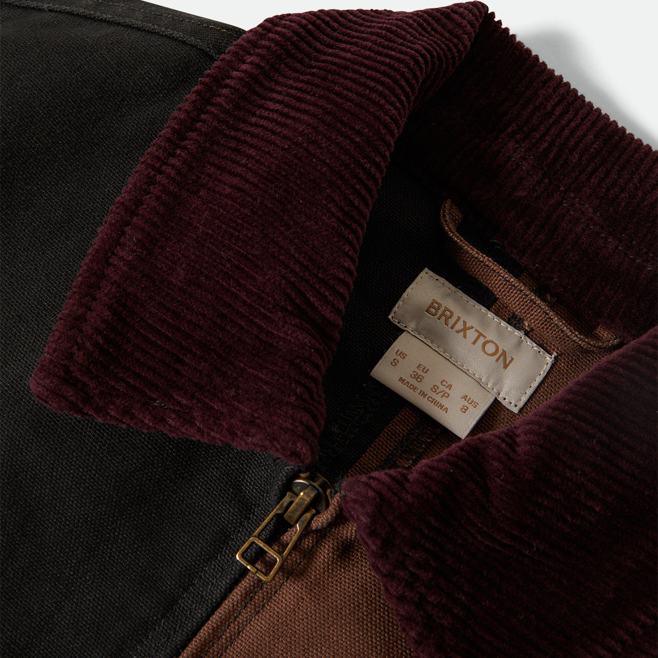 MECHANICS W GARAGE ZIP JACKET - PORT/BLACK/PINECONE BROWN