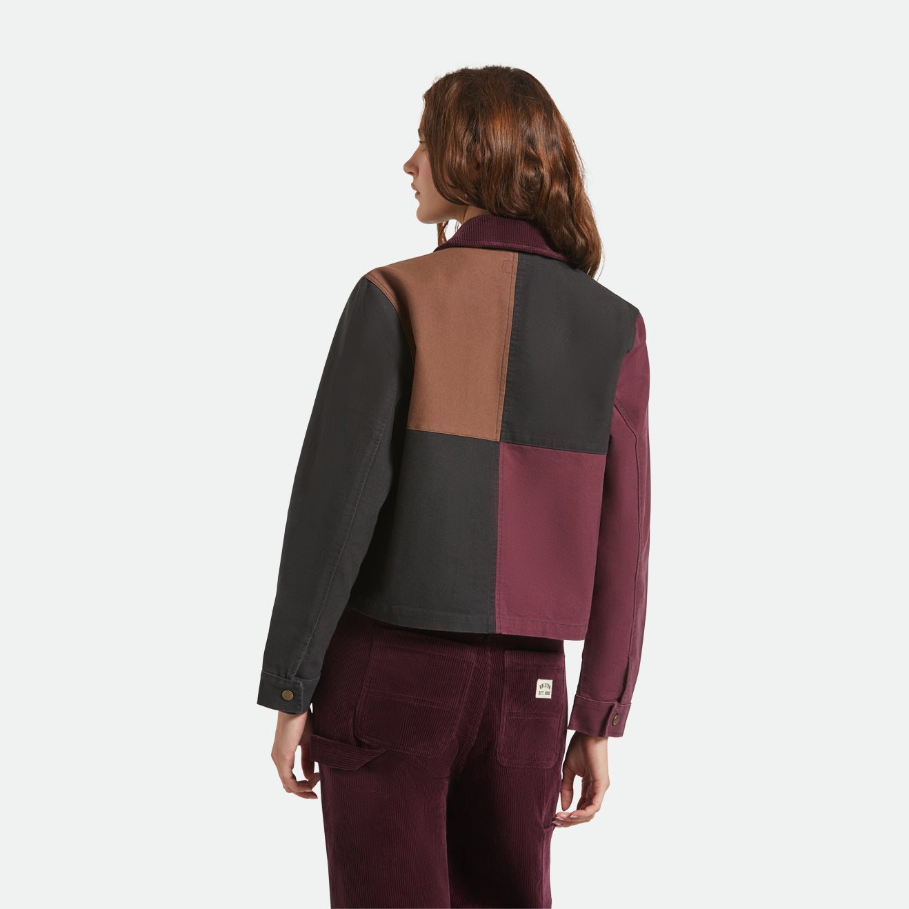 MECHANICS W GARAGE ZIP JACKET - PORT/BLACK/PINECONE BROWN