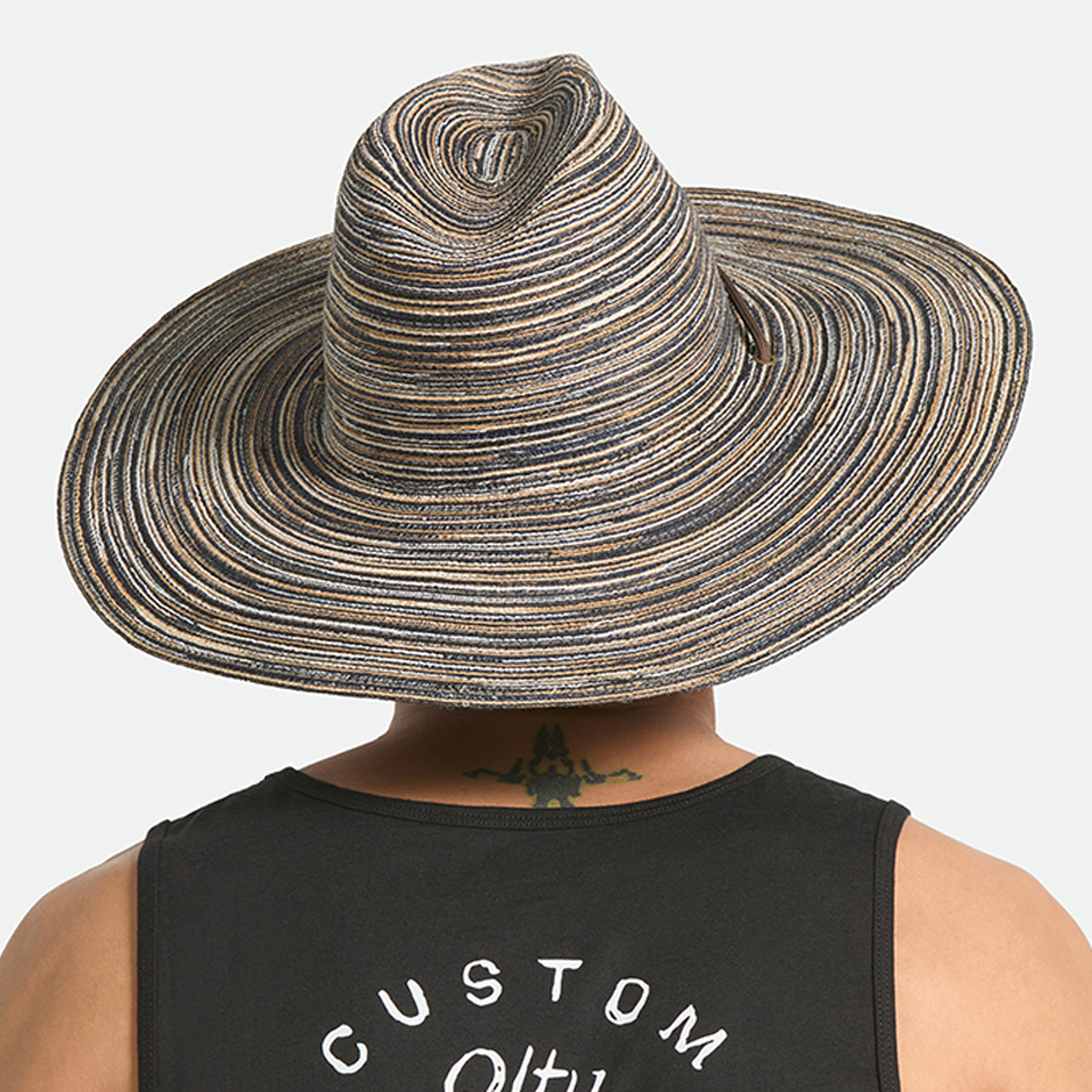 MITCH PACKABLE SUN HAT - BROWN