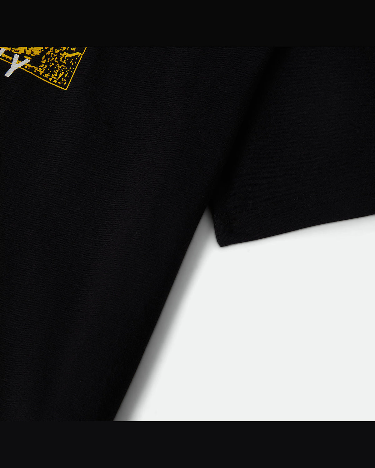 MOLLAR S/S CROPPED TEE - BLACK