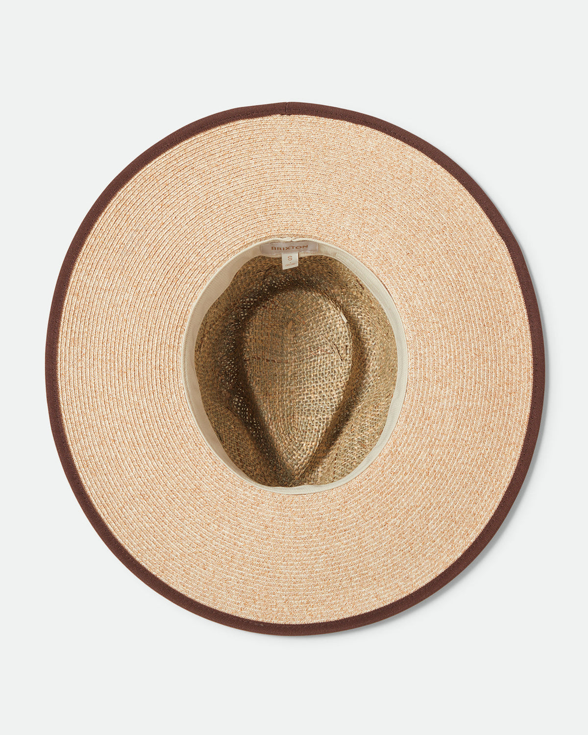 NOVA SEAGRASS STRAW HAT - NATURAL/BLACK