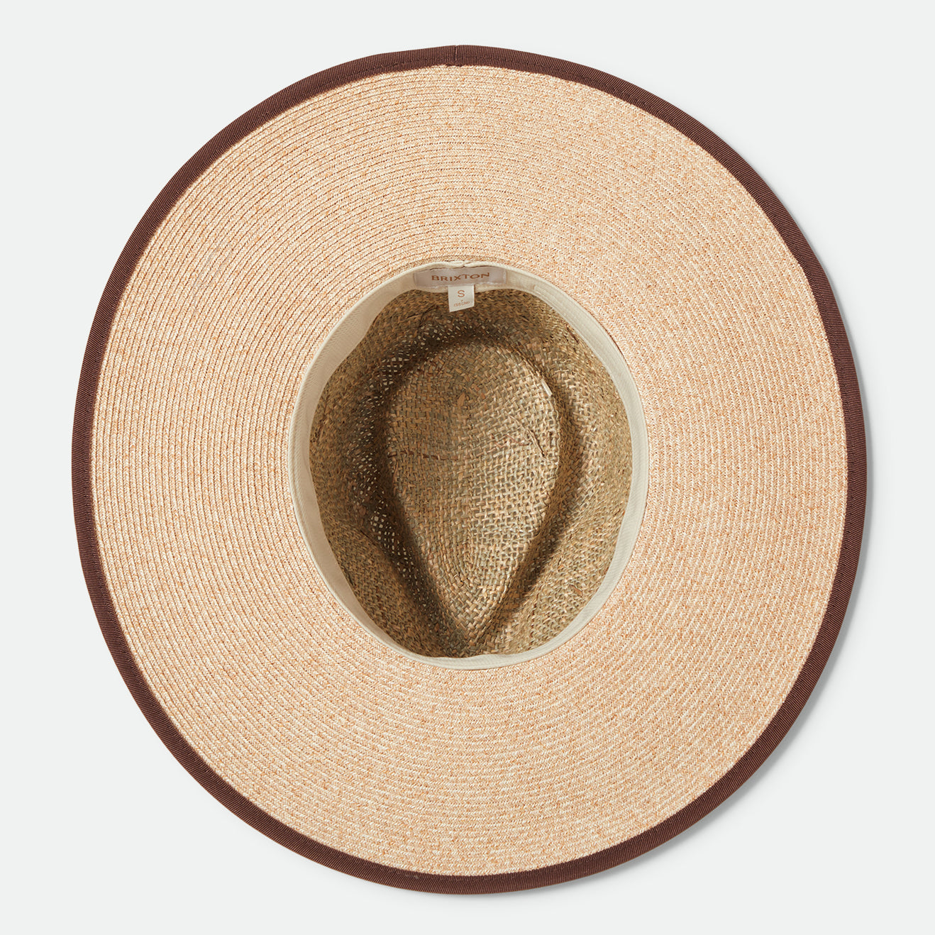 NOVA SEAGRASS STRAW HAT - NATURAL/BLACK