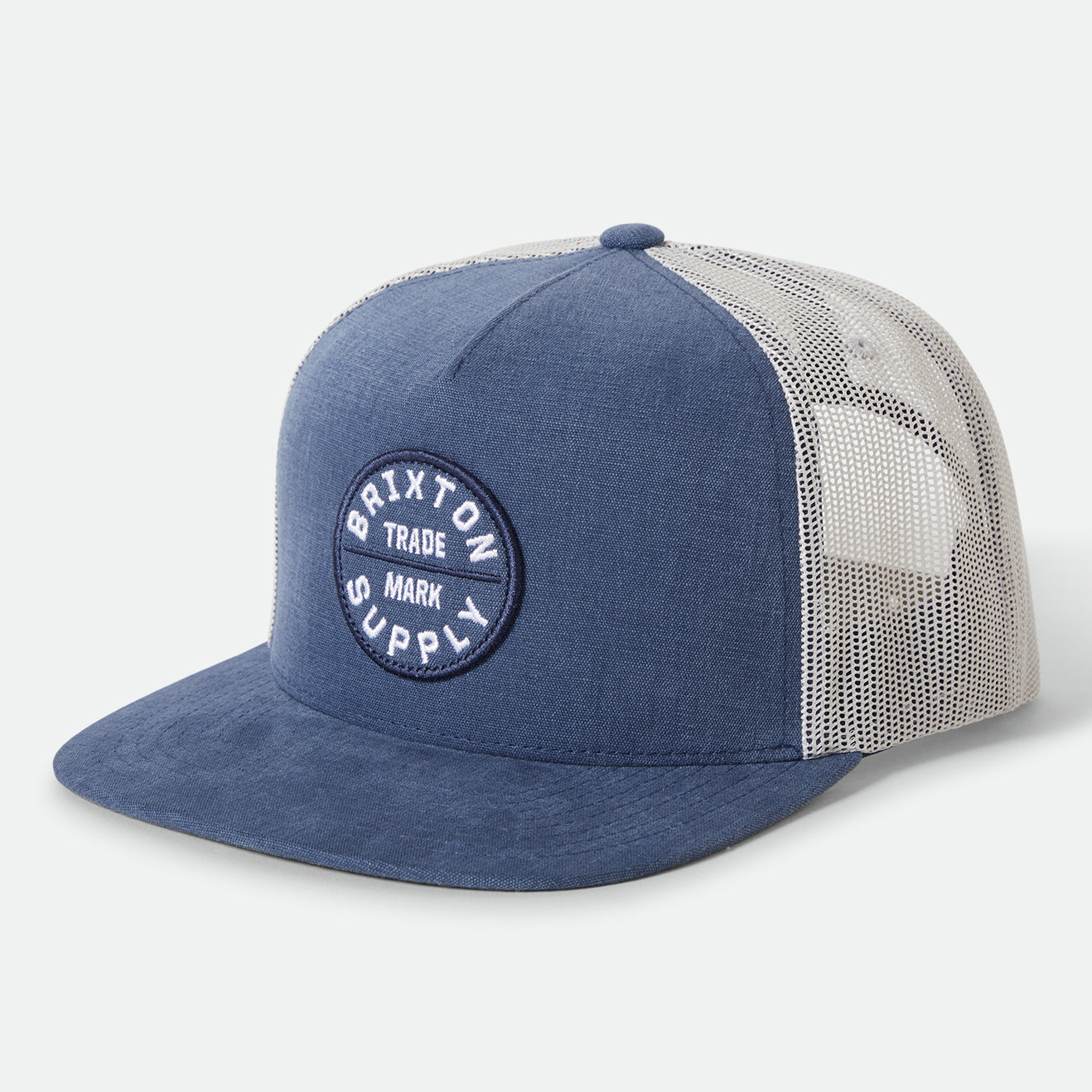 OATH MP TRUCKER HAT - BLUE CHAMBRAY/WHITE