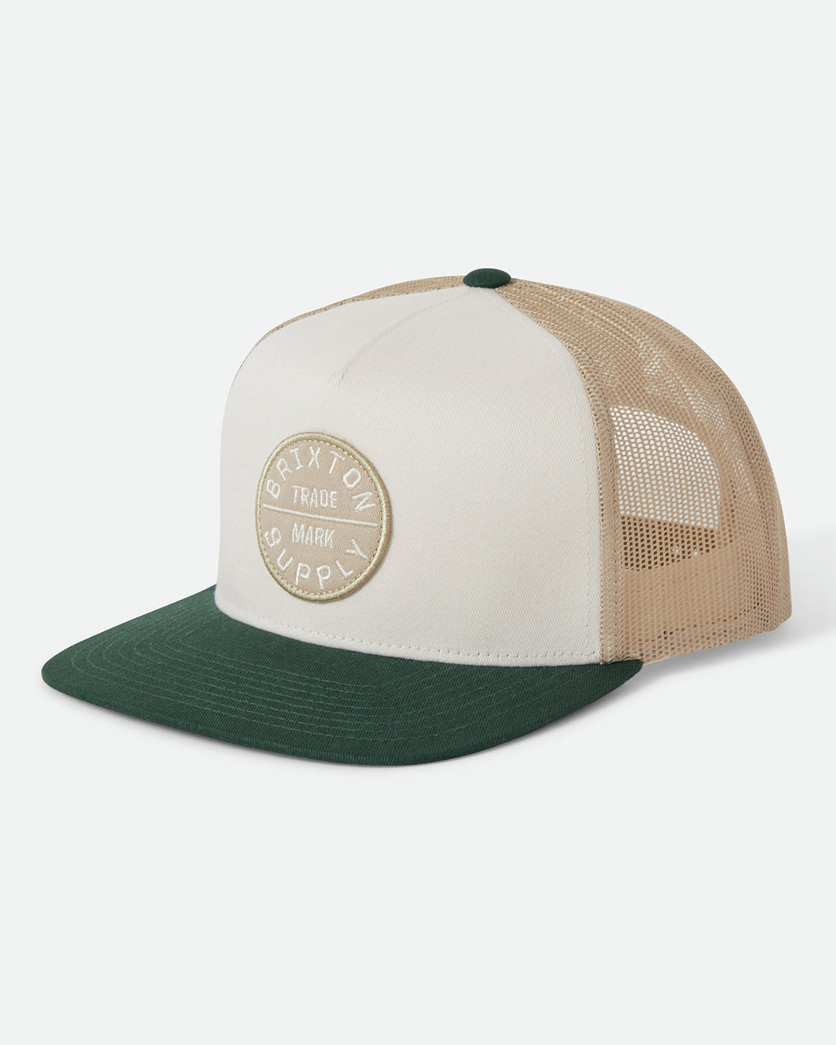 OATH MP TRUCKER HAT - OFF WHITE/PRIMAL GREEN/SAND