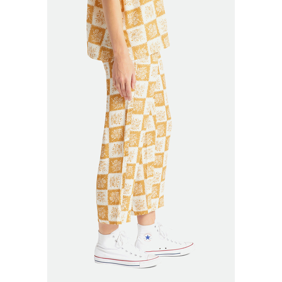 PATCHWORK CROP PANT