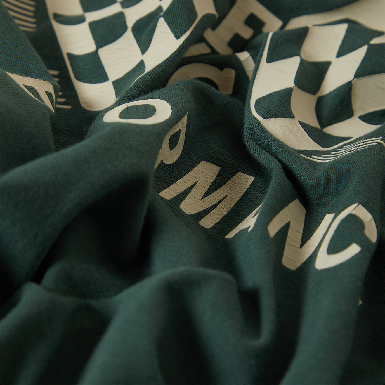 PRIMARY S/S CROPPED TEE - PRIMAL GREEN