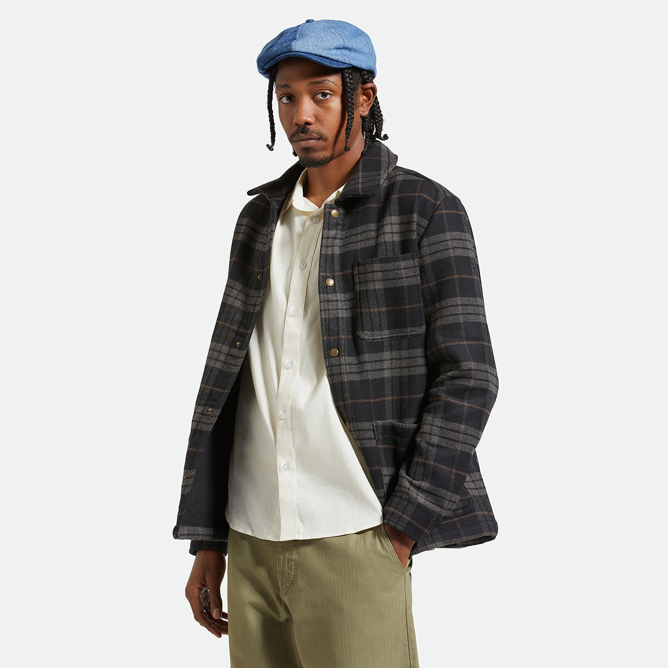 MC ASSEMBLY BROOD SNAP CAP-UNION HERRINGBONE