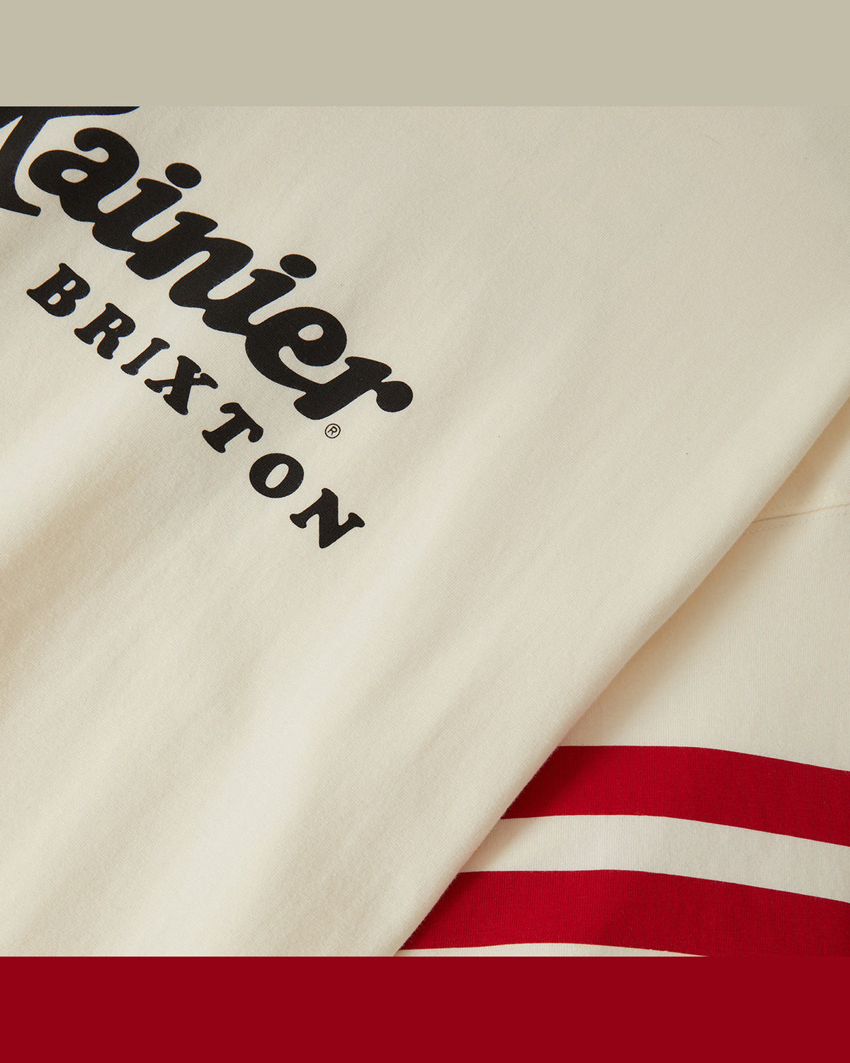 RAINIER 1878 S/S OVERSIZED - NATURAL