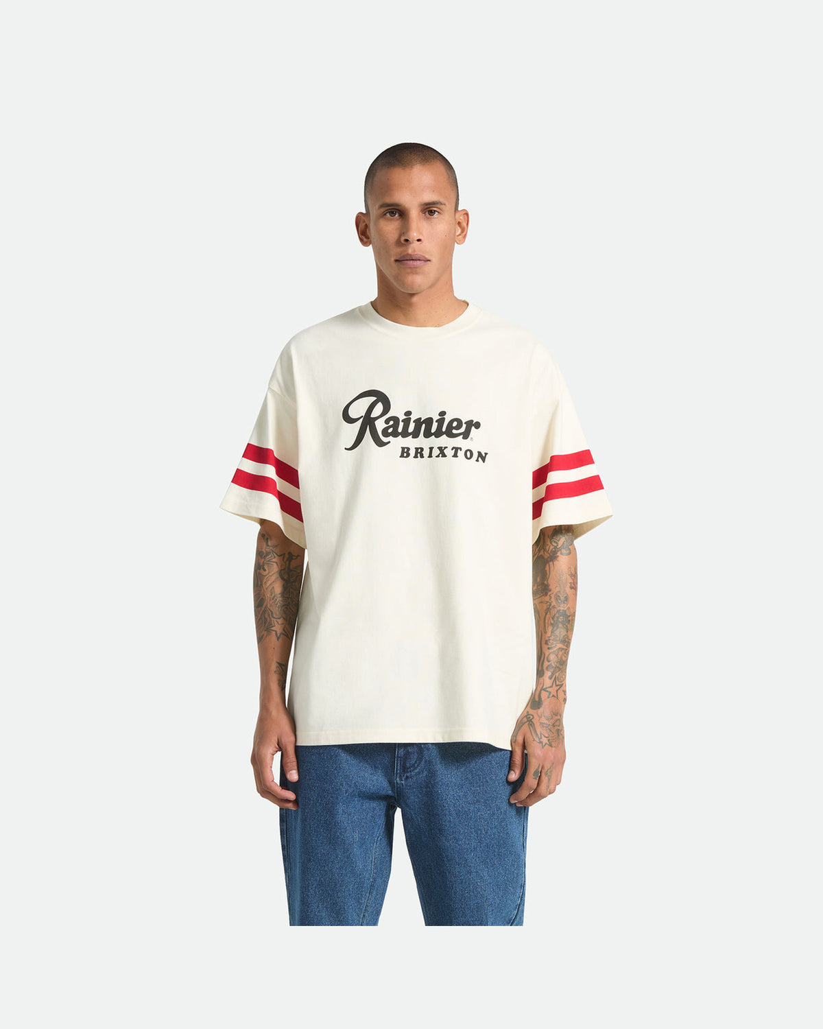 RAINIER 1878 S/S OVERSIZED - NATURAL