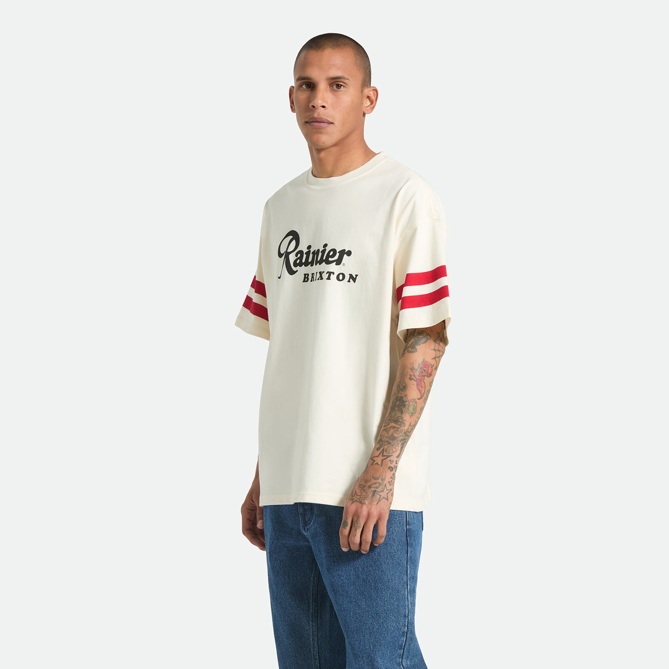 RAINIER 1878 S/S OVERSIZED - NATURAL
