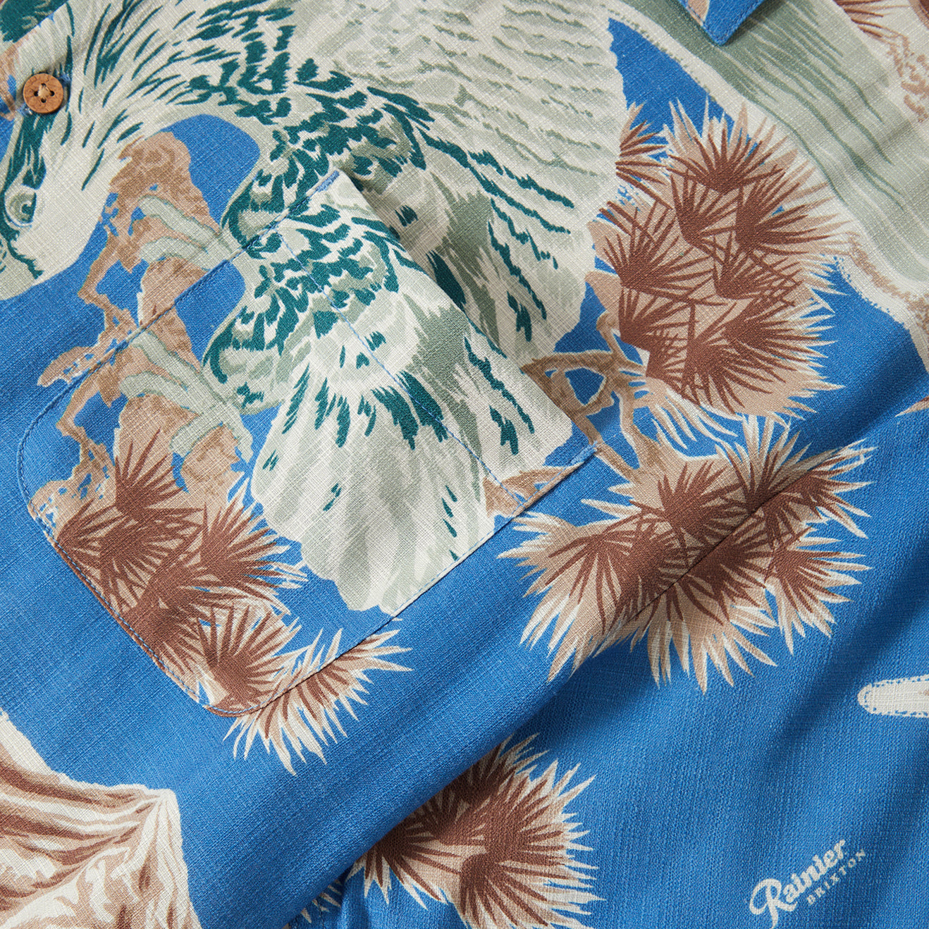 RAINIER X BRIXTON S/S WVN - BLUE SKY