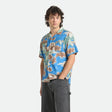 RAINIER X BRIXTON S/S WVN - BLUE SKY