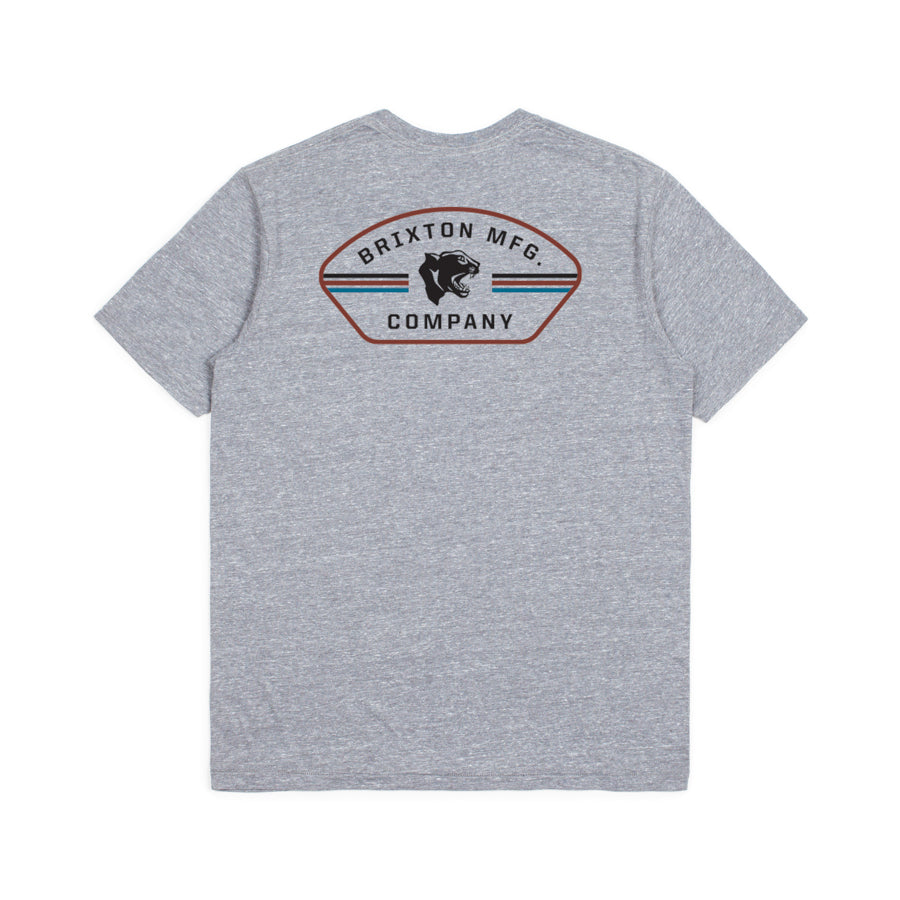 RAMPANT S/S STT - HEATHER GREY