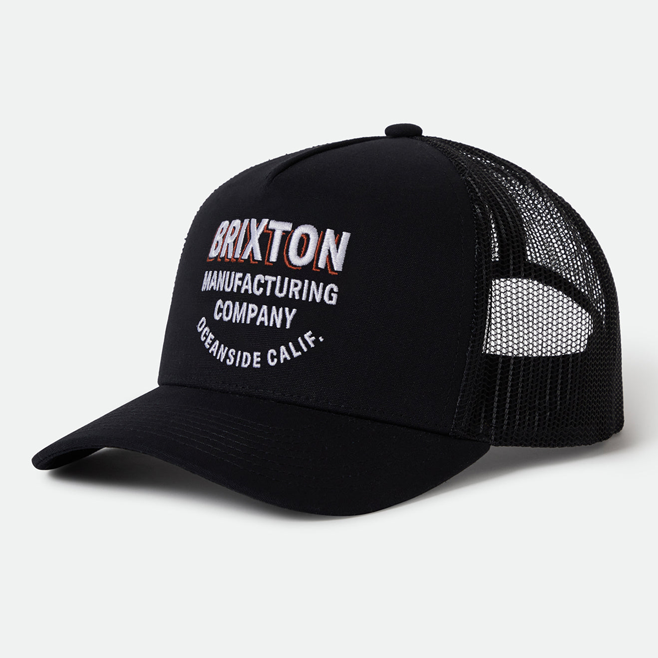 REDOUBT C NP MP TRUCKER HAT - BLACK/BLACK