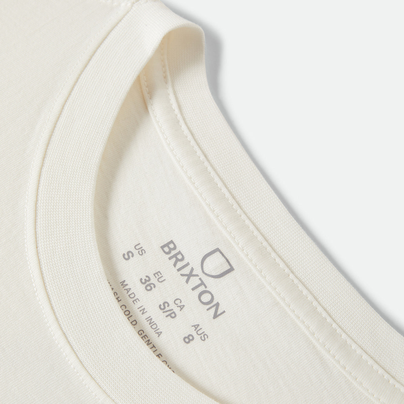 REVVED UP BOXY CREW TEE - OFF WHITE