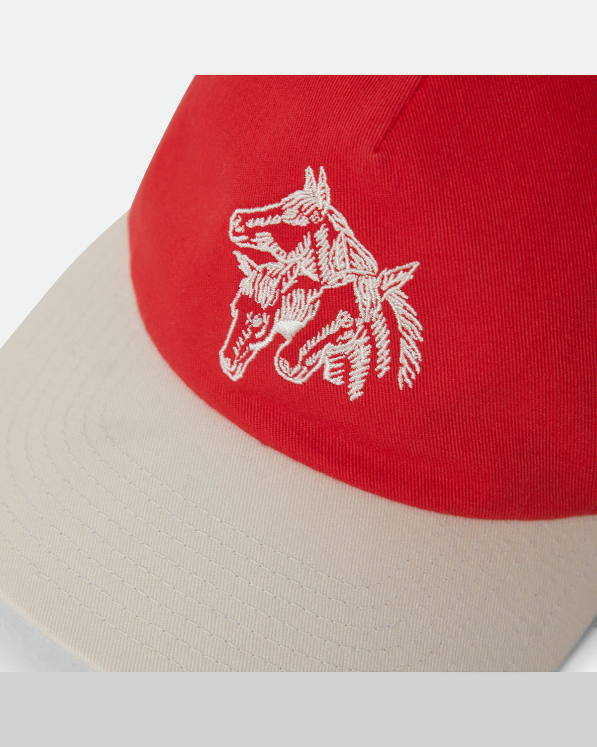 ROUND UP LP ADJ HAT - WASHED ADRENALINE RUSH/WHITECAP