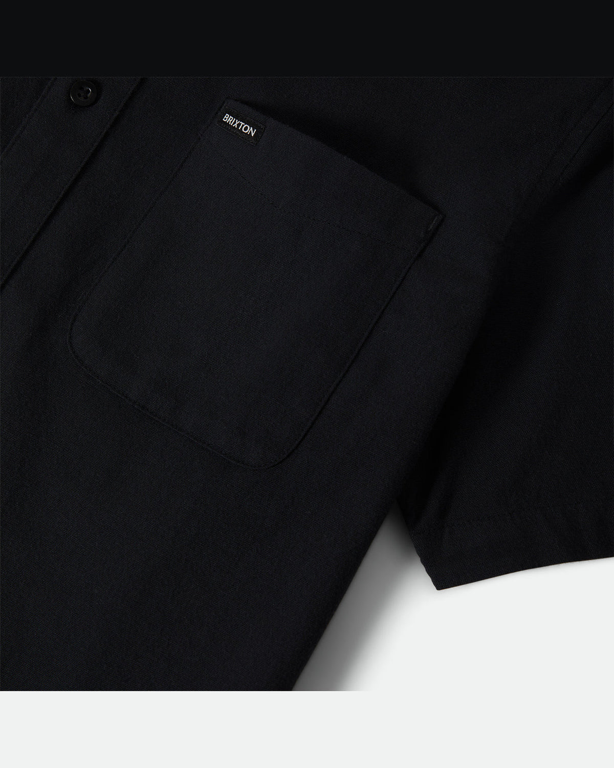 SANFORD OXFORD S/S WVN - BLACK