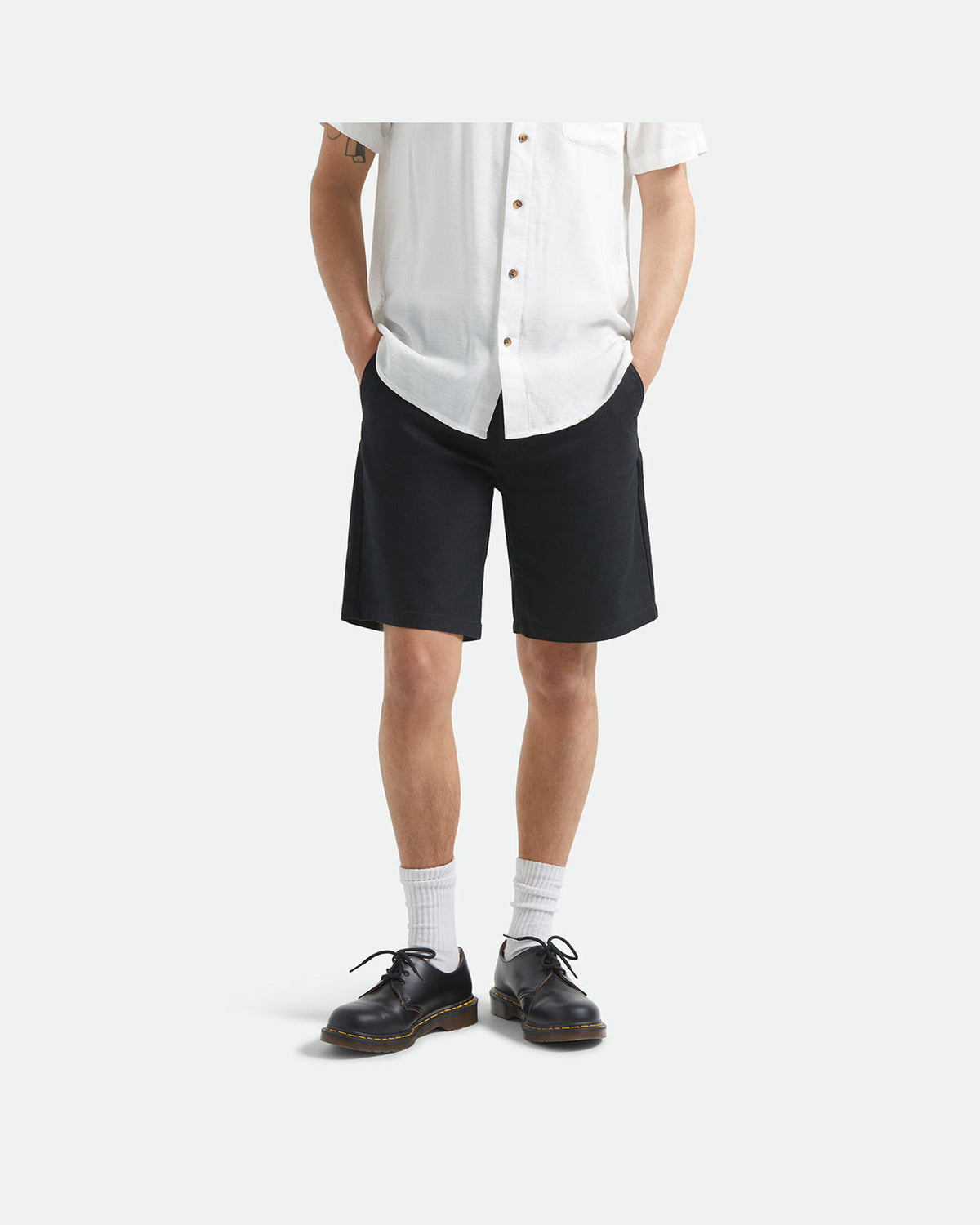 SANTO CHINO SHORT - BLACK